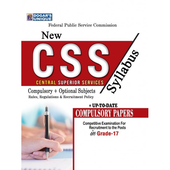 CSS Syllabus and Unsolved Papers CSS Syllabus and Unsolved Papers