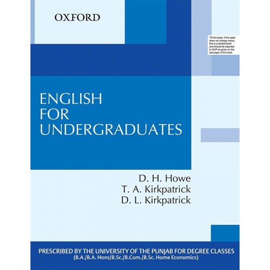 English For Undergraduates English For Undergraduates