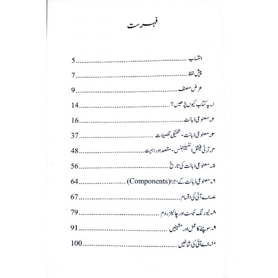 Masnoi Zahanat - مصنوعی ذہانت Masnoi Zahanat - مصنوعی ذہانت