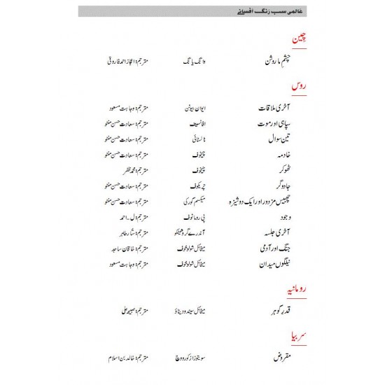 Almi Sab Rungh Afsany - عالمی سب رنگ افسانے Almi Sab Rungh Afsany - عالمی سب رنگ افسانے
